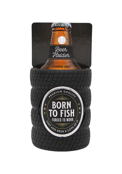 Beer Holder - Born to Fish