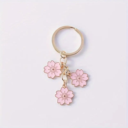 Key chain - Cherry Blossom Flowers