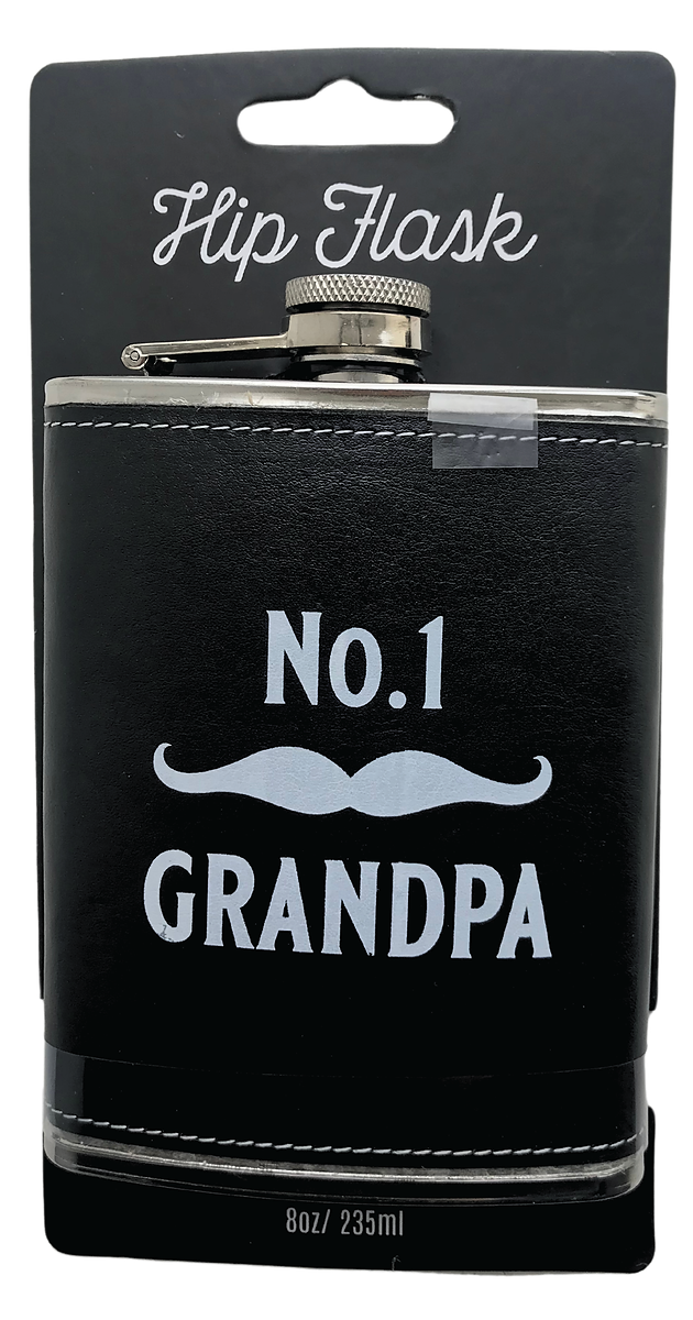 Hip Flask - No.1 Grandpa