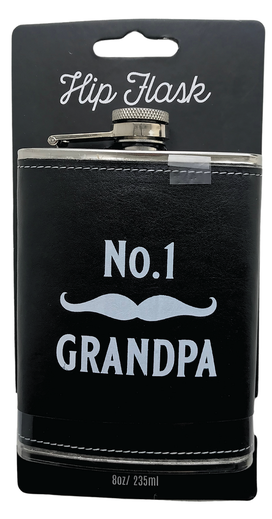 Hip Flask - No.1 Grandpa