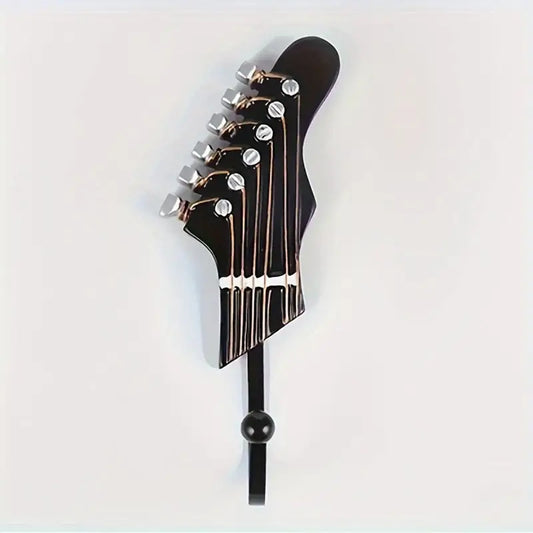 Decorative Hook -  Guitar Hook - Retro Black