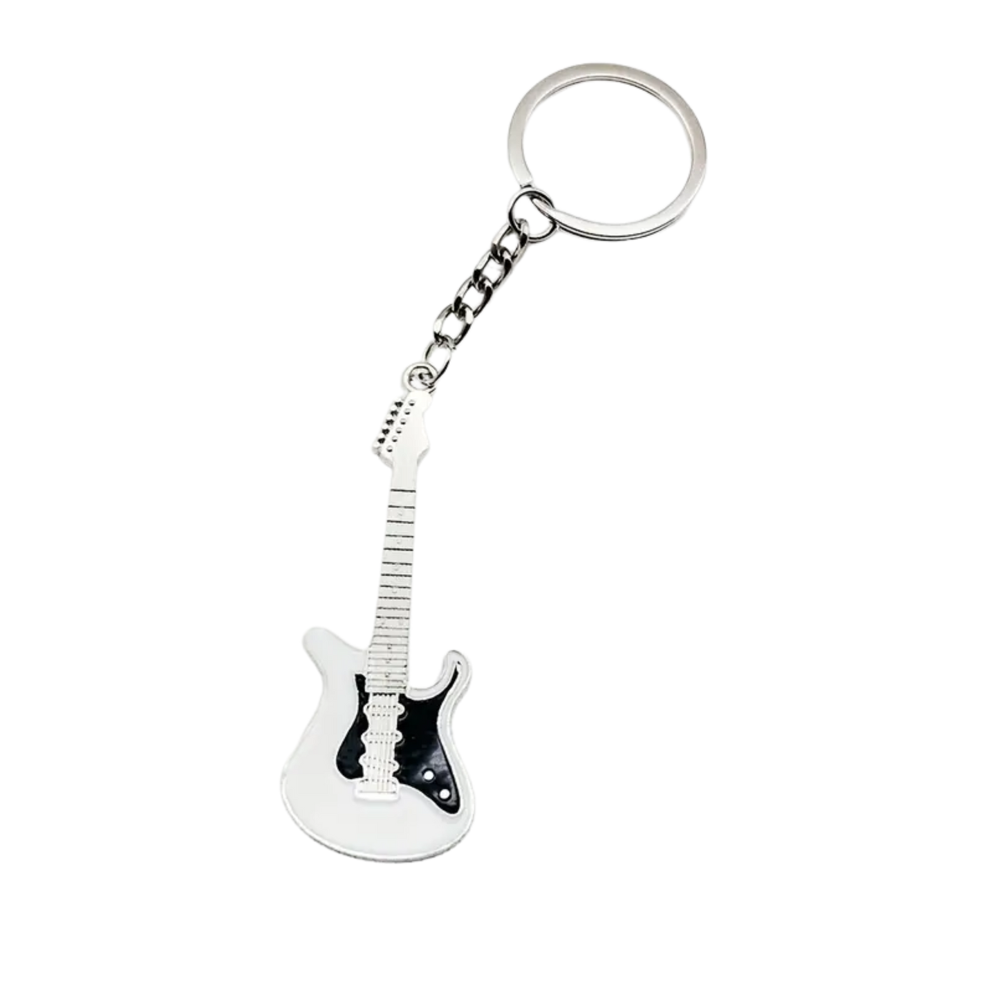 Key chain - Guitar - White