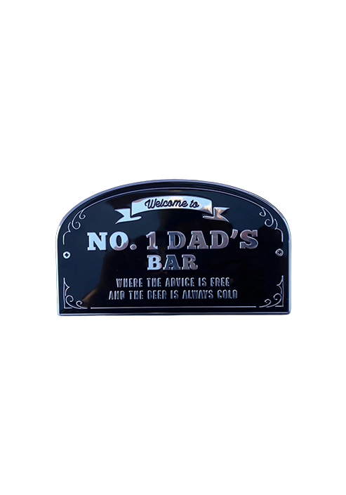 Bar Sign - No.1 Dad`s Bar