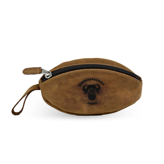 Buffelsfontein Rugby Balsak/ Leather Ball-bag