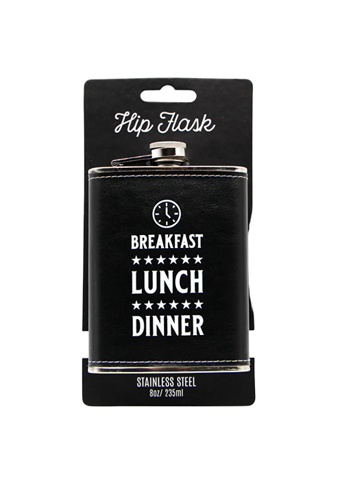 Hip Flask - Breakfast*Lunch*Dinner
