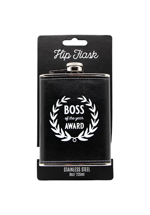 Hip Flask - Boss of the Year