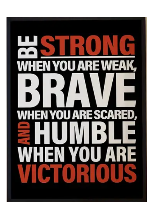 Be Strong - in Frame