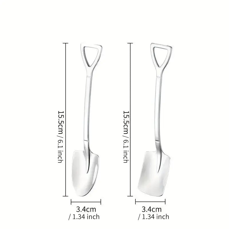 Spade Spoon Set 4pc
