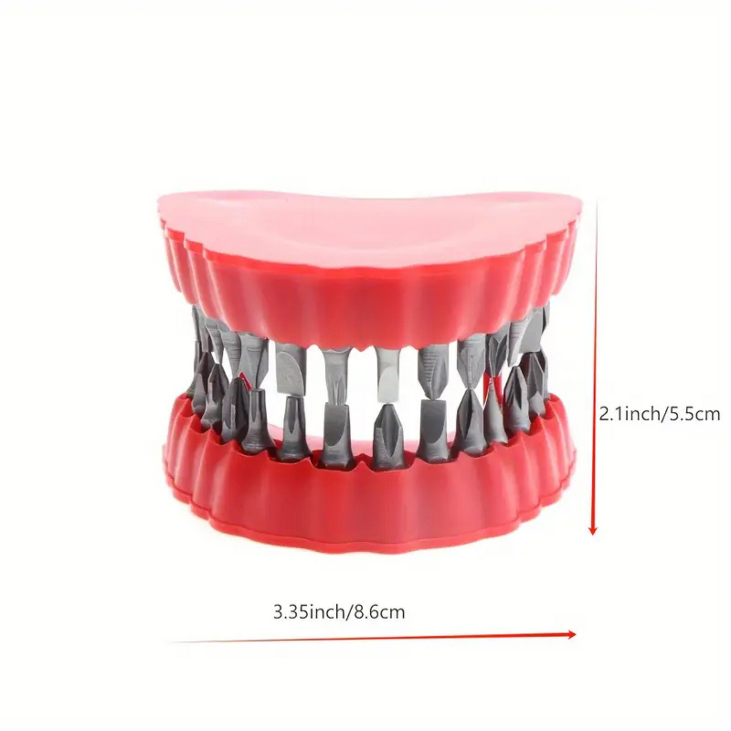 Teeth Display Hex Drill Bit Holder 28pc