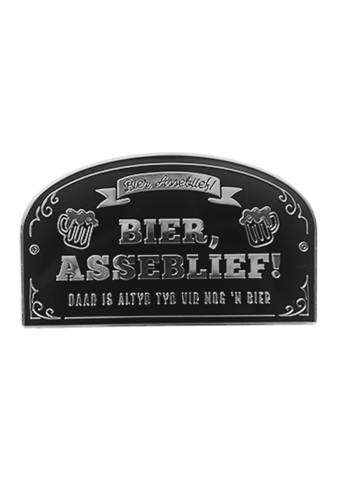 Bar Sign - Bier Asseblief