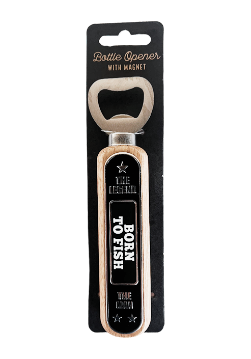 Bottle Opener - Born to Fish