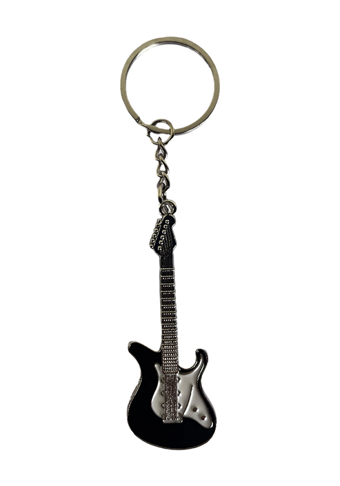 Key chain - Guitar - Black