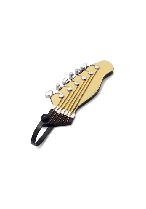 Decorative Hook -  Guitar Hook - Retro White